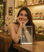 Snow Scene Light Street Lamp