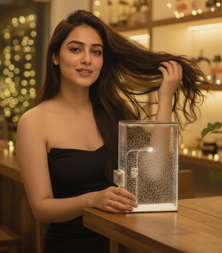 Snow Scene Light Street Lamp