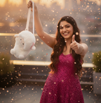 Cute Lamb Plush Bag ( Small )