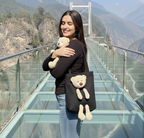 Cute Shoulder Bag Kawaii Tote Handbag with Cute Teddy Bear