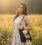 Cute Shoulder Bag Kawaii Tote Handbag with Cute Teddy Bear