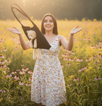 Cute Shoulder Bag Kawaii Tote Handbag with Cute Teddy Bear