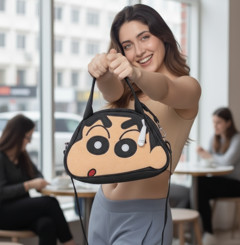 Crayon Shin-Chan Handbag Miss Casual Sling Bag