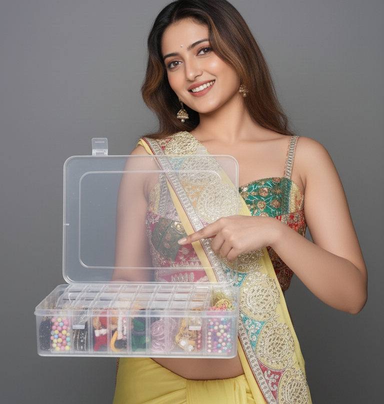 30 Box Multi-Compartment Organizer Set with Removable Grids