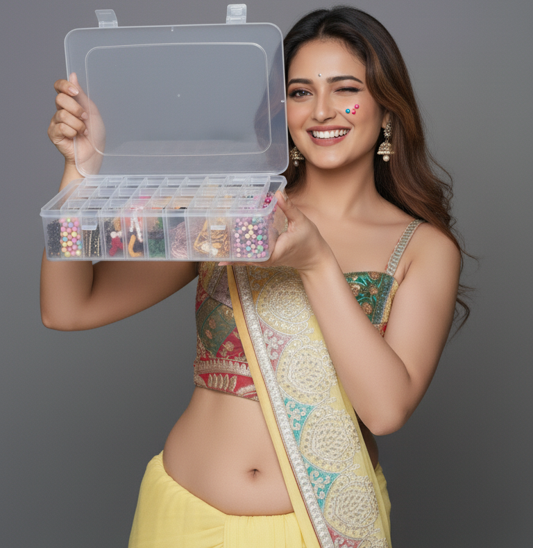 30 Box Multi-Compartment Organizer Set with Removable Grids