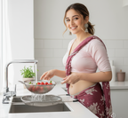 Stainless Steel Colander Oval Shape Big Size