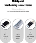 Multi-Functional Adjustable Trolley Fixed Mount Racks Holder (Pair of 1)