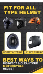 Helmet Disinfecting 400 ml Pack of 2