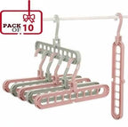 Multi-Functional Adjustable Hanger ( Pack Of 10)