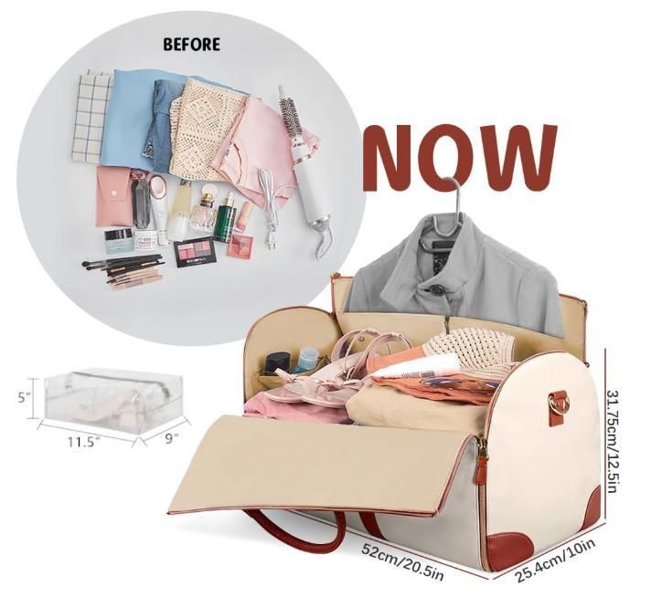 2-in-1 Garment Duffle for Men and Women