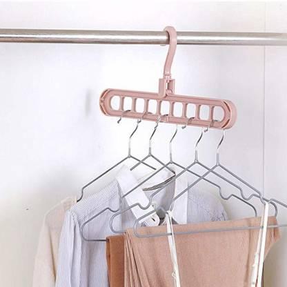 Multi-Functional Adjustable Hanger ( Pack Of 10)