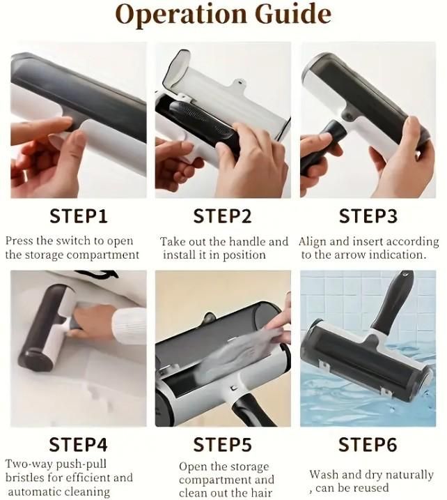 Lint Roller with Storage